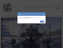 Tablet Screenshot of gettattoo.net